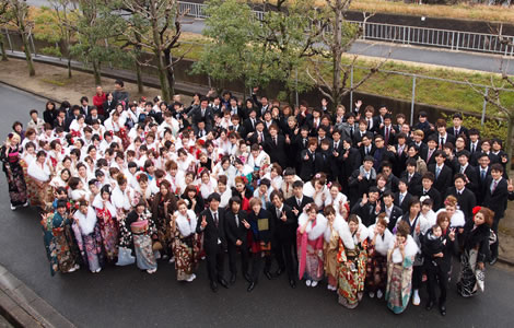 29期生「二十歳の集い」全員集合